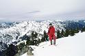 1987-005 Winter Ascent of Mt Snoqualmie Mar 1987 Me on Summit